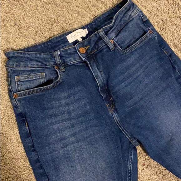 Part Two Fringe Jeans - Picture 3 of 4